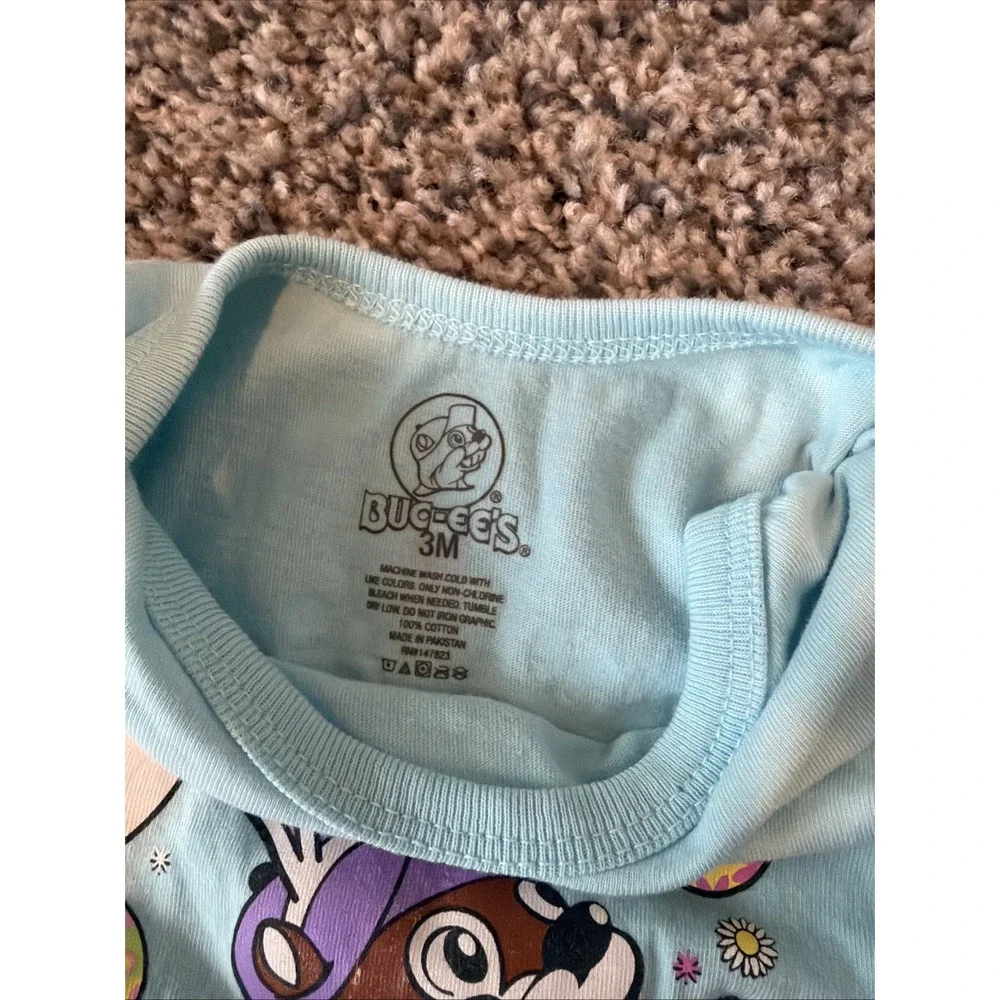Buc-ee's, Easter bunny, Size 3 months, Snap one piece.